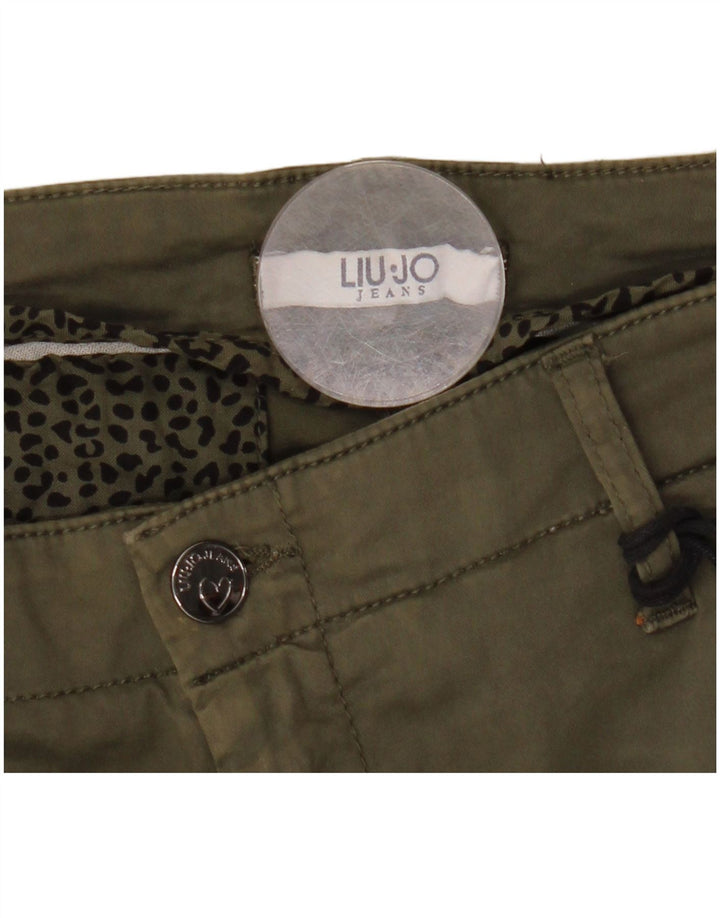 Pantaloni cargo skinny LIU JO pentru femei W32 L29 kaki