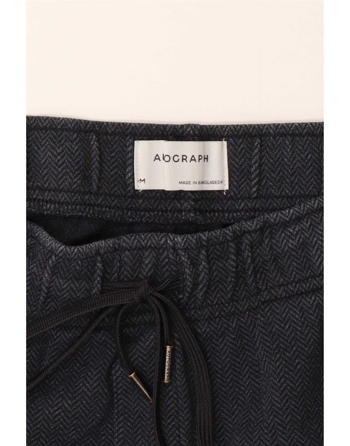 Pantaloni autograf pentru femei Marks & Spencer Medium W28 L28 Gri Herringbone