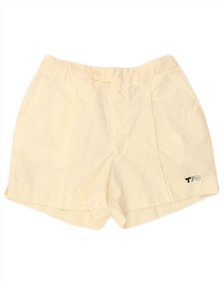 Pantaloni scurti chino pentru femei VINTAGE W26 Small Off White