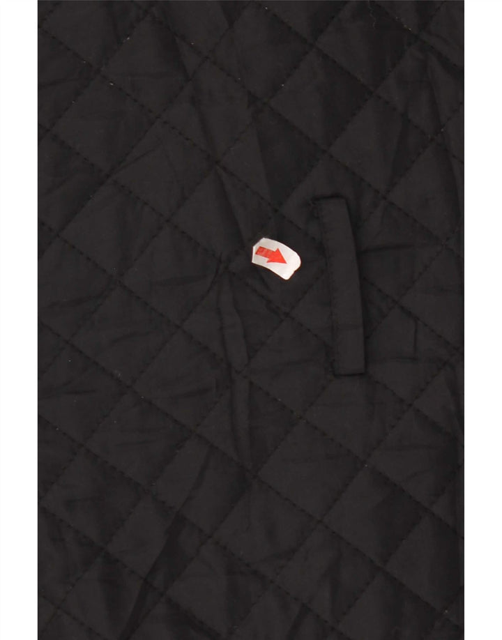 Palton matlasat Hobbs pentru femei UK 10 Nylon negru mic