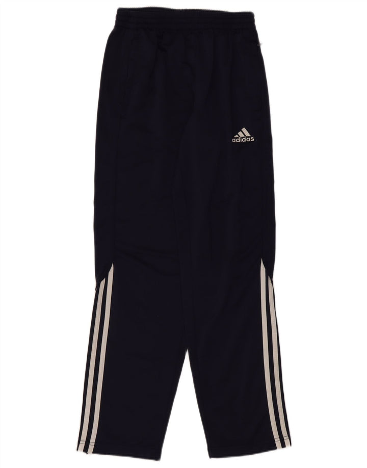 Pantaloni de trening Adidas pentru băieți 13-14 ani poliester bleumarin