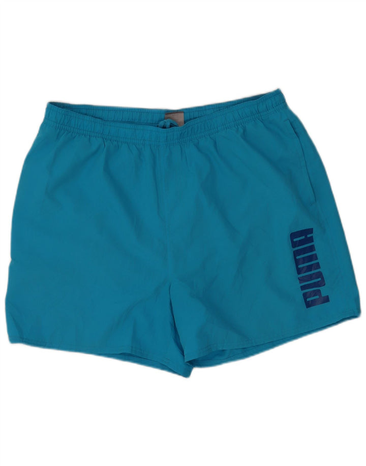 Pantaloni scurți de înot Puma pentru bărbați, XL, albastru