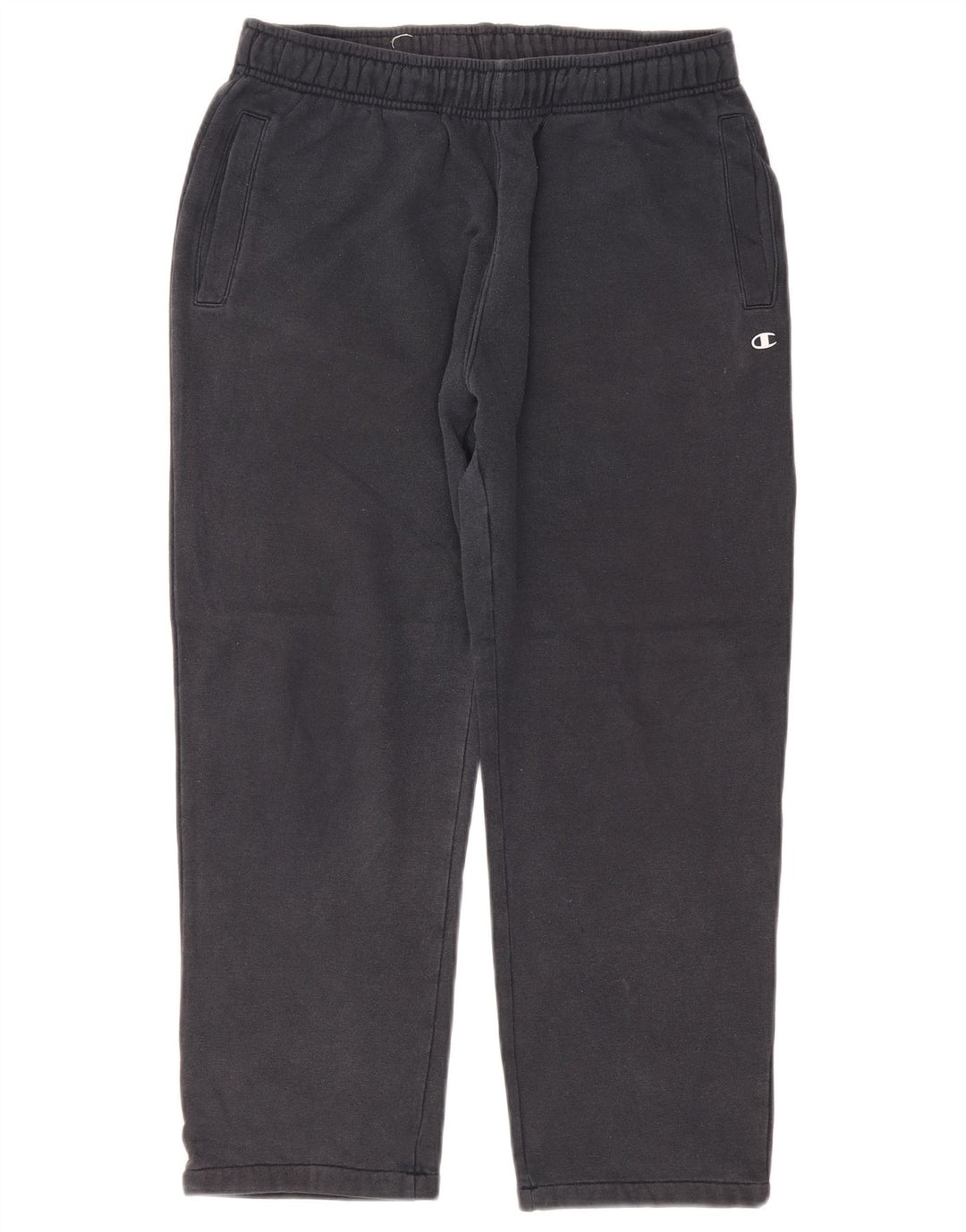 Pantaloni de trening pentru bărbați Champion Crop, bumbac mediu albastru bleumarin