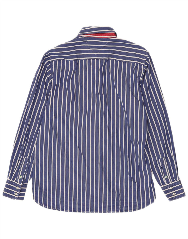 Cămașă Tommy Hilfiger pentru bărbați, cu dungi mici, albastre