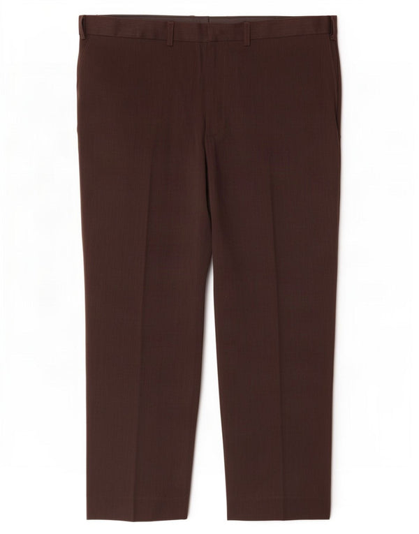 Pantaloni chino drepți pentru bărbați Marks & Spencer L42 L29 Poliester maro