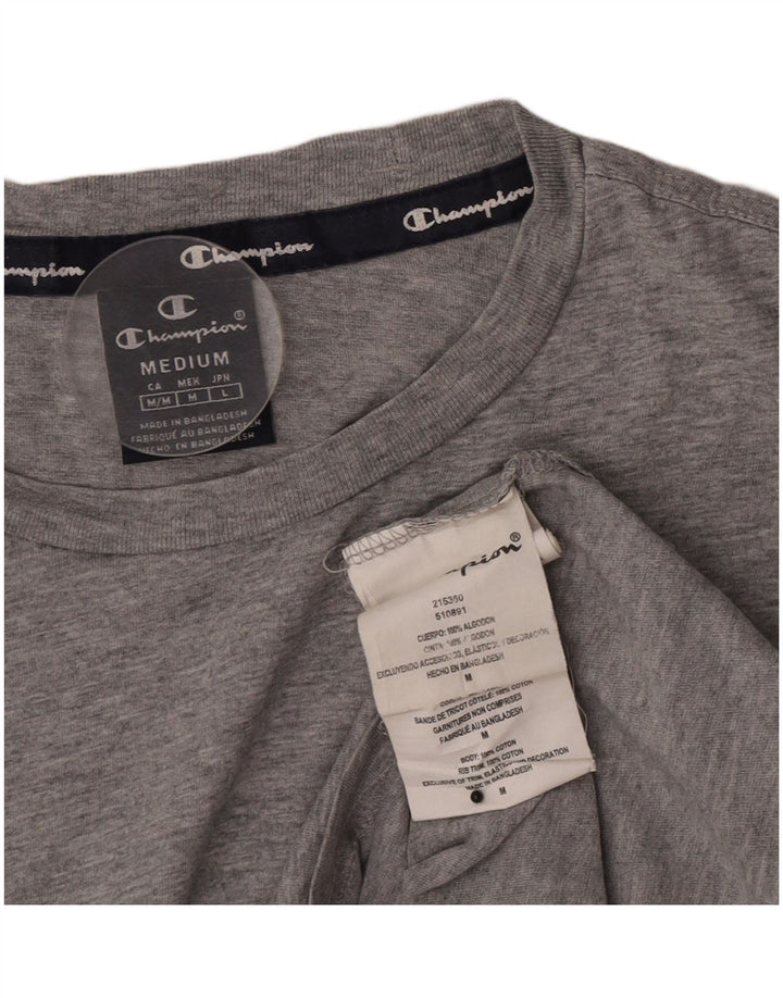 Tricou pentru bărbați Champion Top Medium Gri din bumbac cu pete