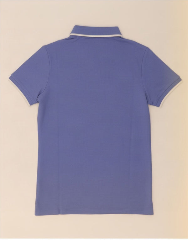 Tricou polo pentru femei Lotto UK 14 mare, albastru, bumbac