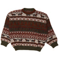 Pulover Vintage pentru bărbați cu gâtul turnat XL, multicolor, Fair Isle