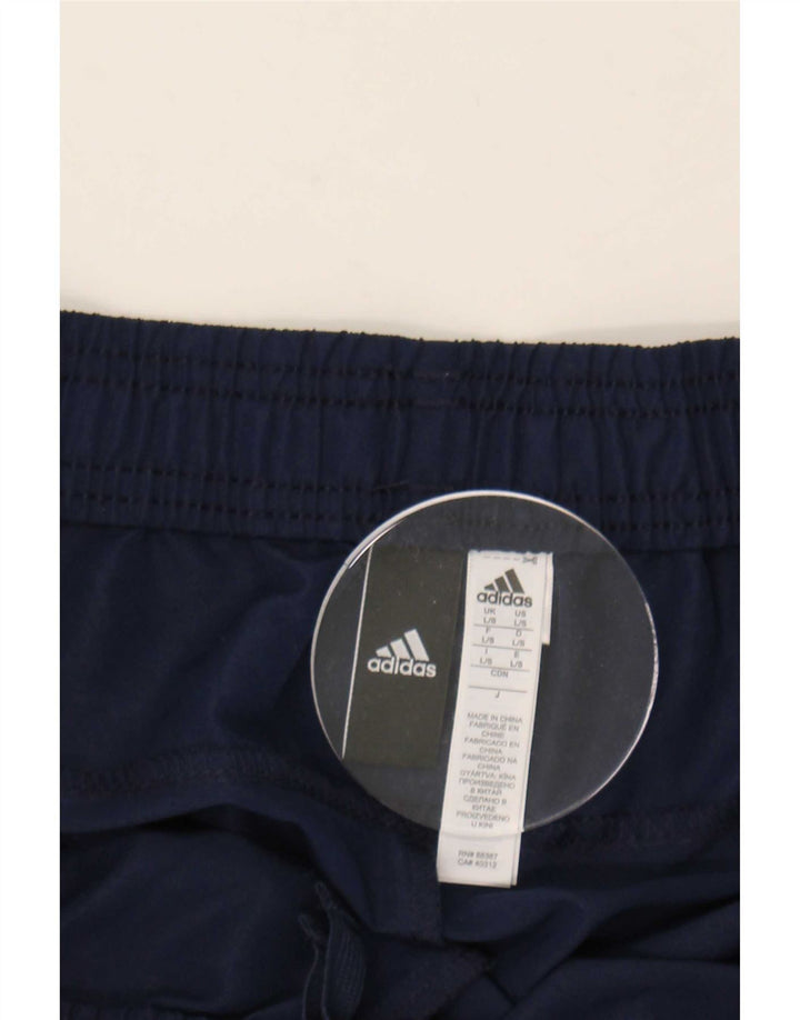 Pantaloni de trening cu grafic pentru bărbați Adidas, mari, albastru, poliester