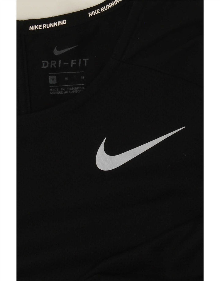 Nike Mens Dri Fit Vest Top Medium Black Polyester