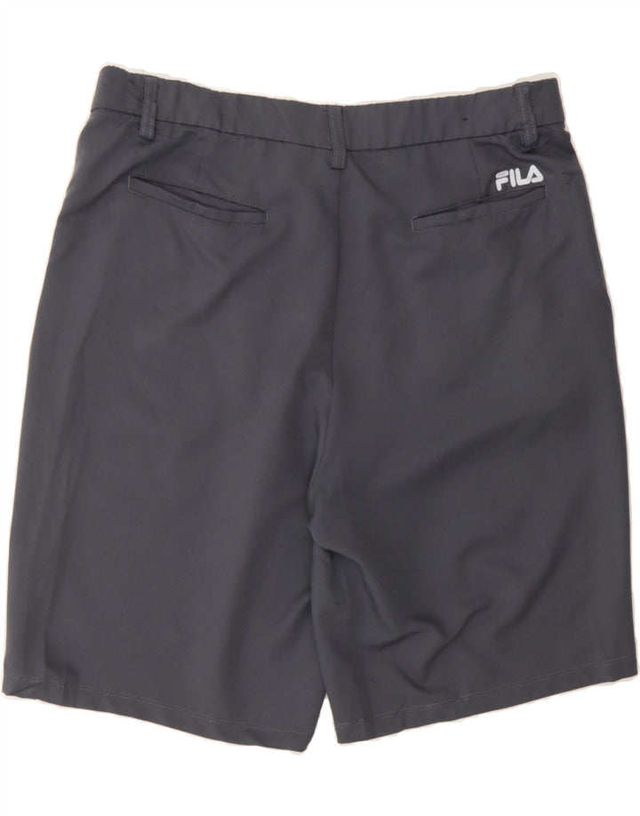 FILA Mens Chino Shorts W36 Large Grey Polyester Vintage Fila and Second-Hand Fila from Messina Hembry 