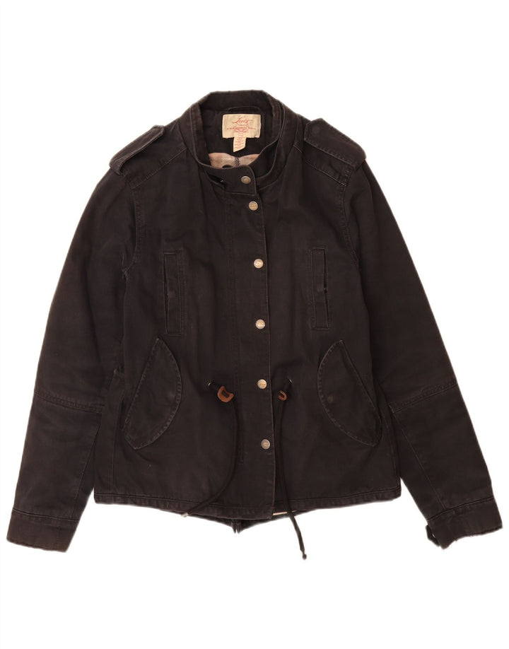 Jachetă Levi's pentru femei, UK 12, bumbac negru mediu