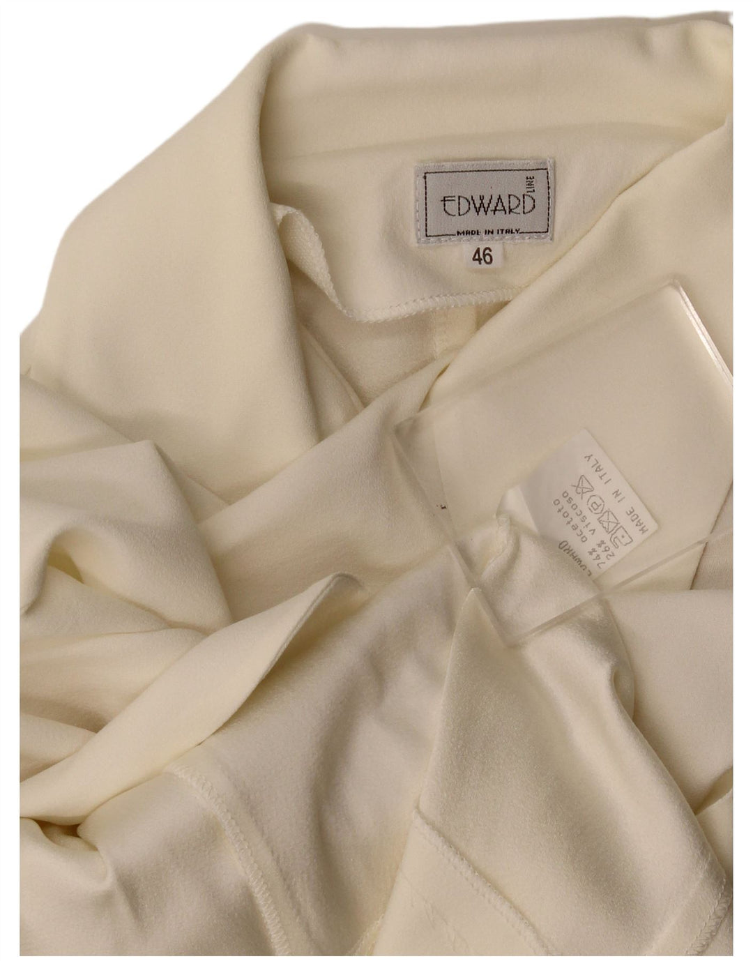 Cardigan pentru femei Edward Top IT 46 mare din acetat alb