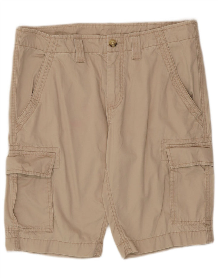 Pantaloni scurți cargo Tommy Hilfiger pentru bărbați, cu tăiere relaxată, W33, bumbac mediu bej