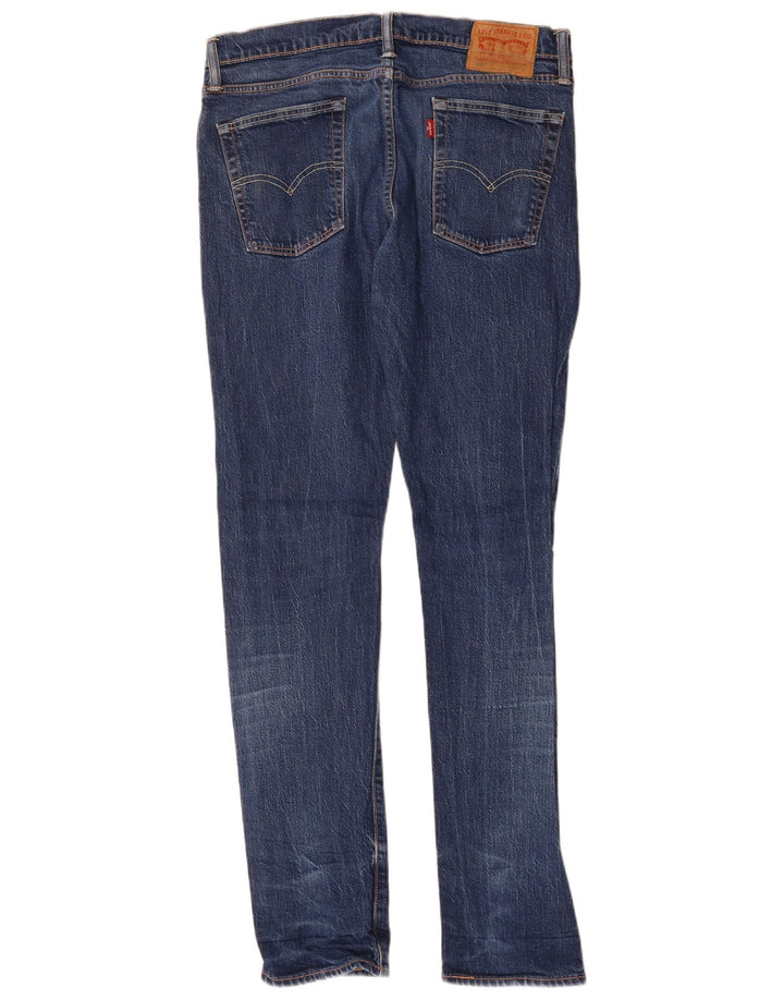 Blugi Levi's 510 Skinny pentru bărbați W34 L34 Bumbac albastru
