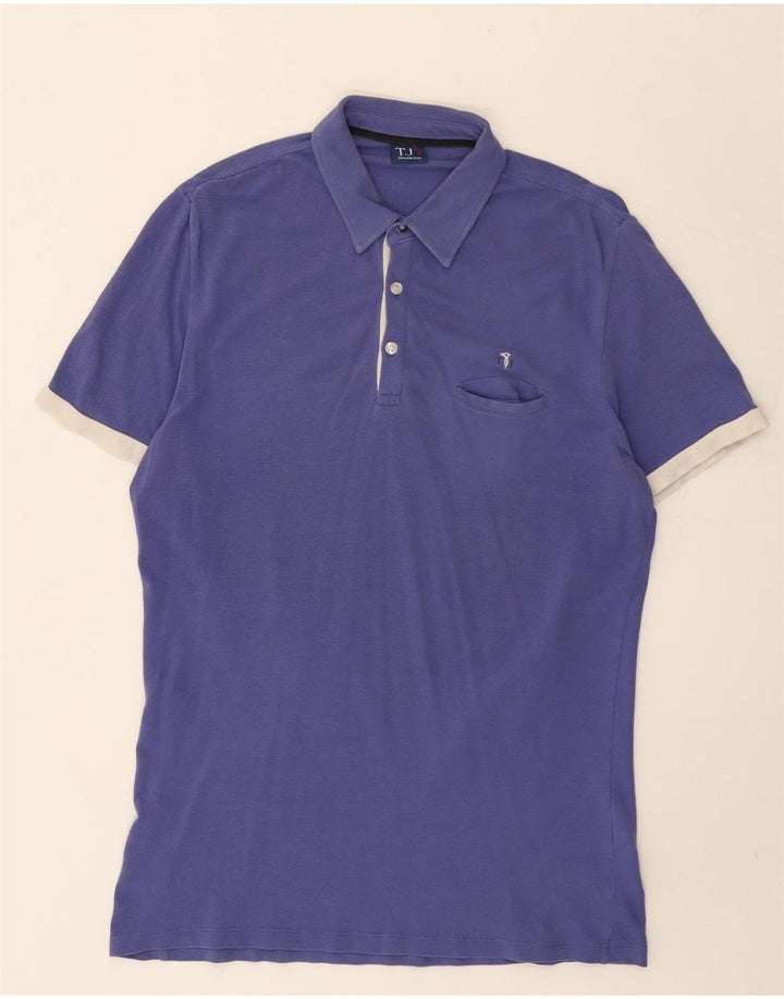 Tricou polo pentru bărbați Trussardi Jeans Mov mare