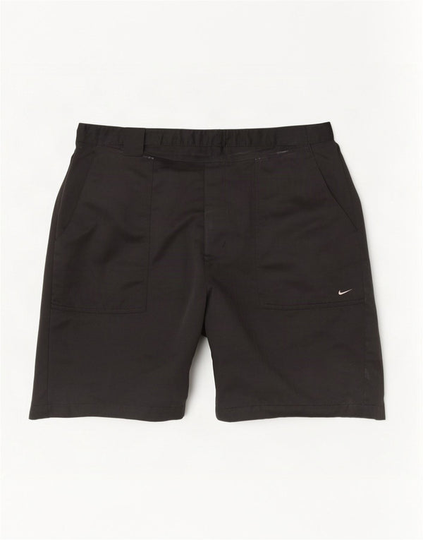 Pantaloni scurți chino pentru bărbați Nike W38 XL poliester negru