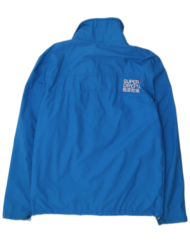 Jachetă Windbreaker pentru bărbați Superdry, UK 38, nailon albastru mediu