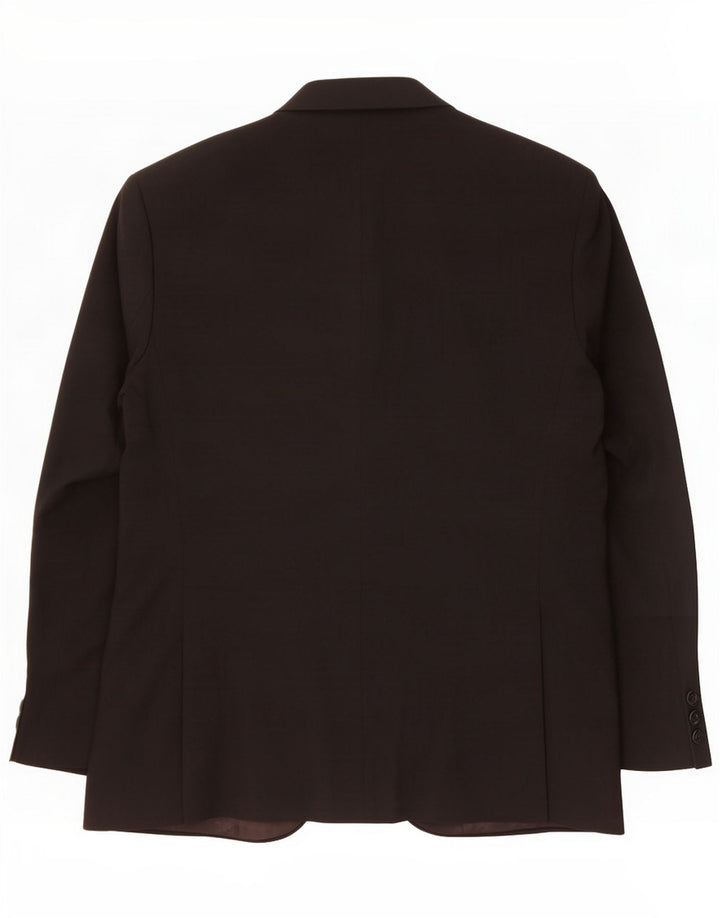 Jachetă pentru bărbați Marks & Spencer cu 2 nasturi, UK 52 3XL, poliester negru