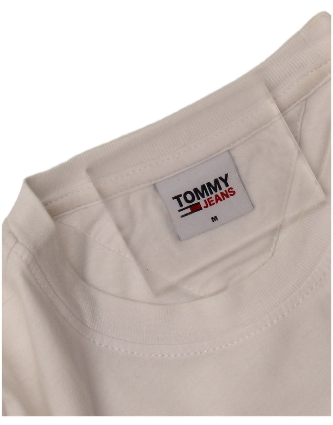 Tricou grafic Tommy Hilfiger pentru femei Top UK 14 Medium White