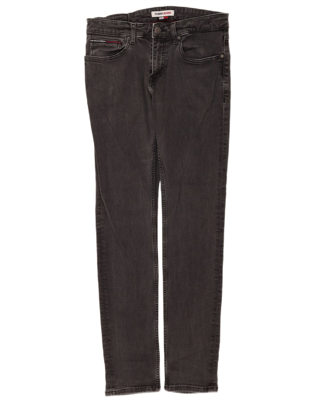 Blugi slim pentru femei Tommy Hilfiger W32 L34 bumbac negru