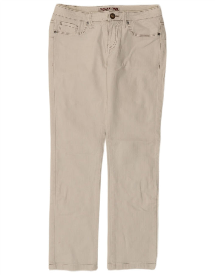 CARRERA blugi subțiri de damă W30 L30 alb