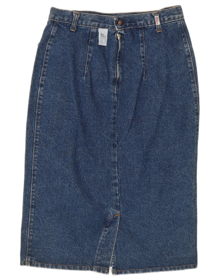 Fusta de blugi pentru femei ROY ROGERS W32, mare, albastru, bumbac