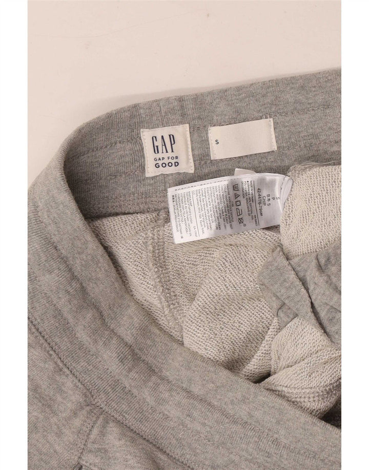 Pantaloni scurti sport grafic Gap pentru bărbați, bumbac gri mic