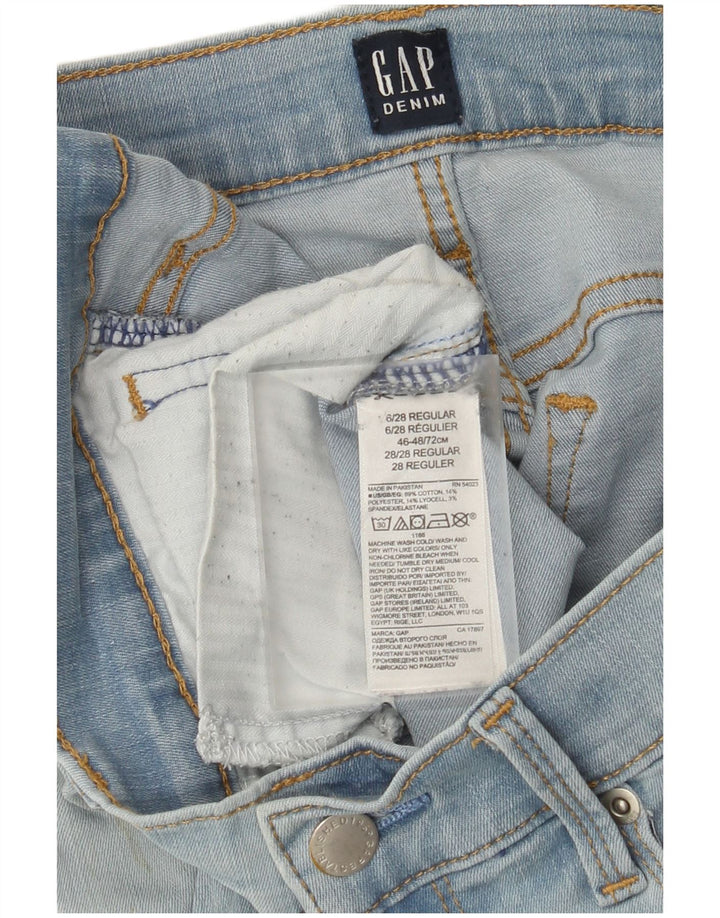 Blugi skinny obișnuiți pentru femei Gap L28 L28 Bumbac albastru