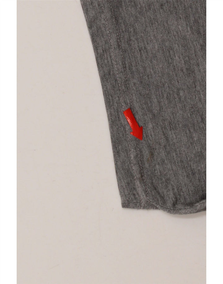 Tricou grafic pentru bărbați Levi's Top mare, gri, bumbac cu pete