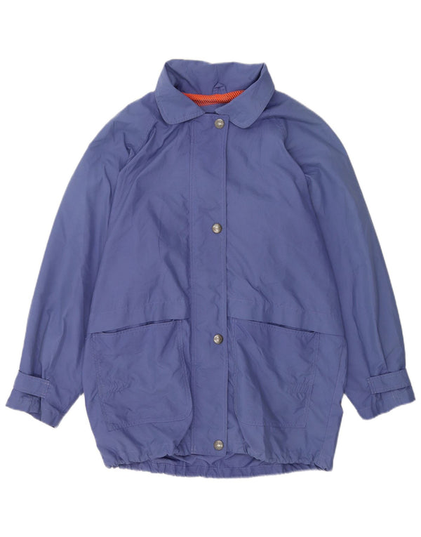 Jachetă de vânt supradimensionată pentru femei Brugi IT 46 Large Blue