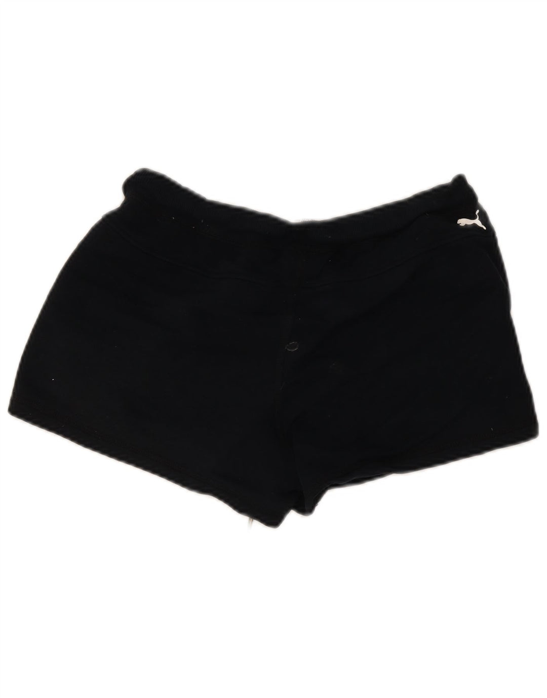 Pantaloni scurti sport Puma pentru femei UK 12, bumbac mediu negru
