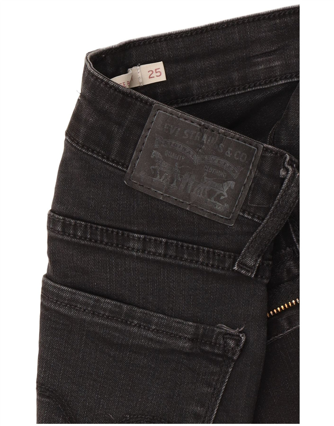 Womens High Rise Bootcut Jeans W25 L30