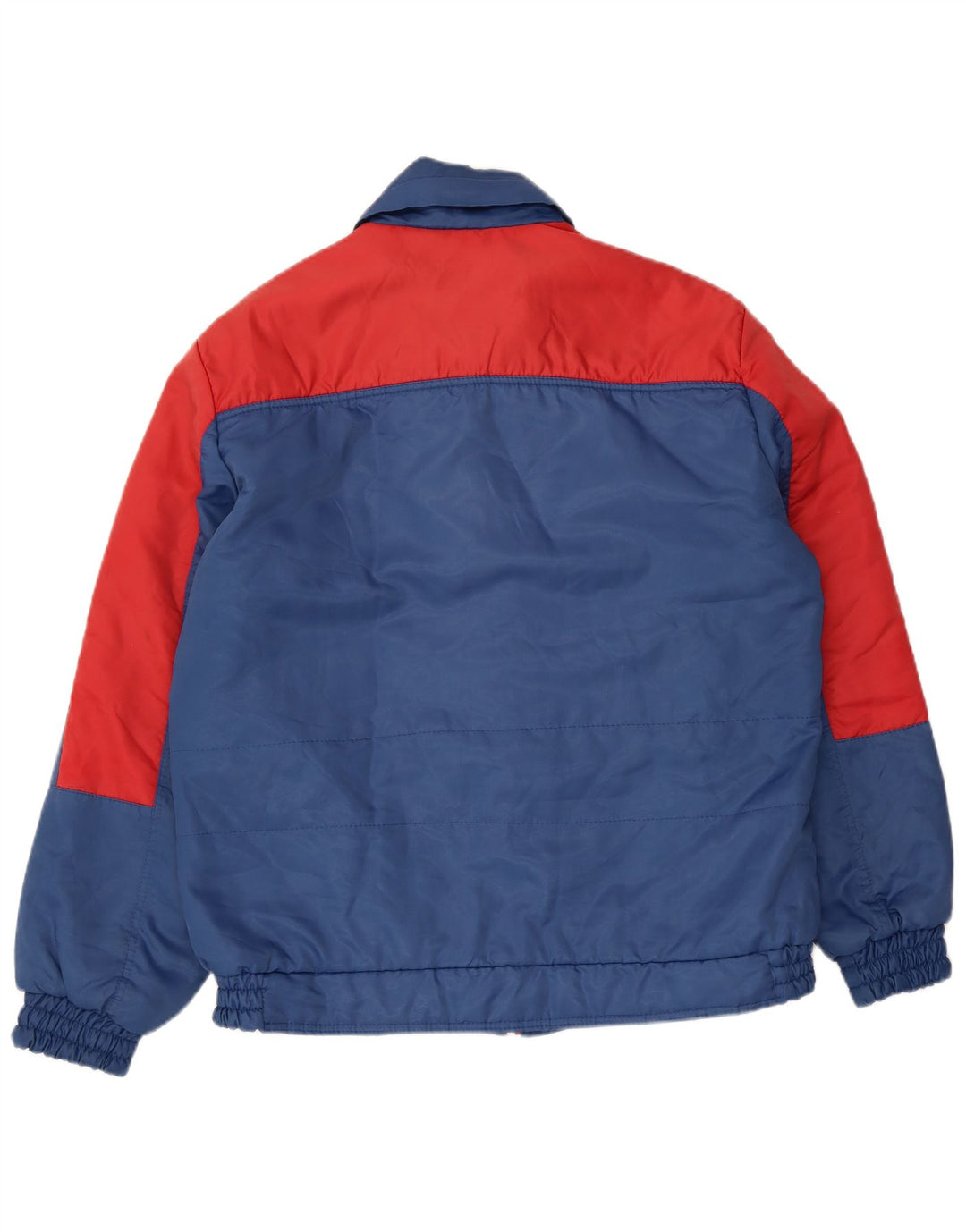 Jachetă căptușită vintage pentru bărbați IT 52 XL, albastru, poliester color bloc