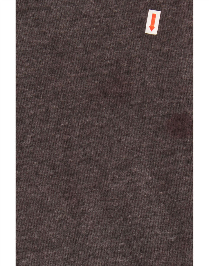 Rochie cu mâneci 3/4 pentru femei Zara UK 16 Poliester maro mare