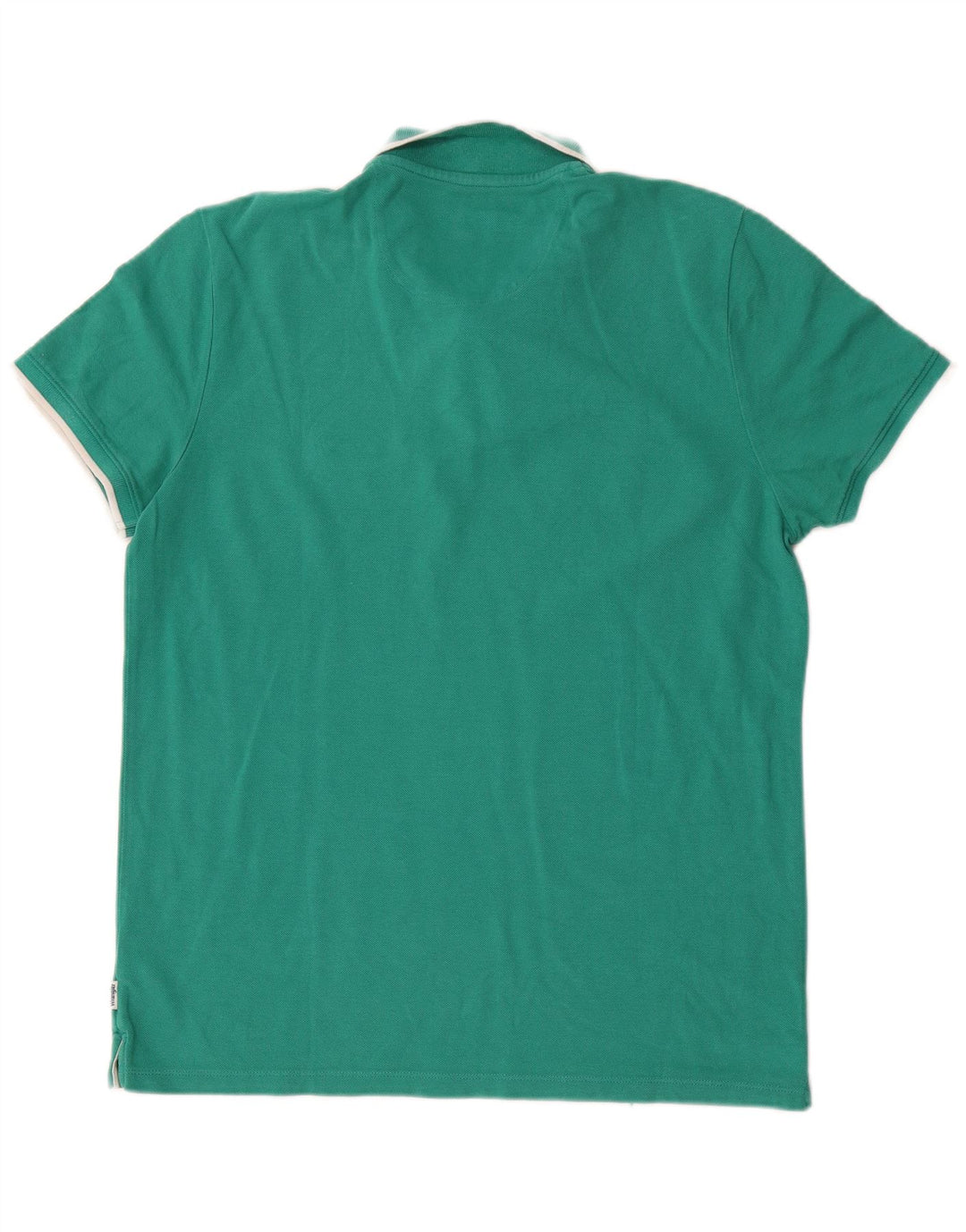 Tricou polo Wrangler pentru bărbați, bumbac verde mare