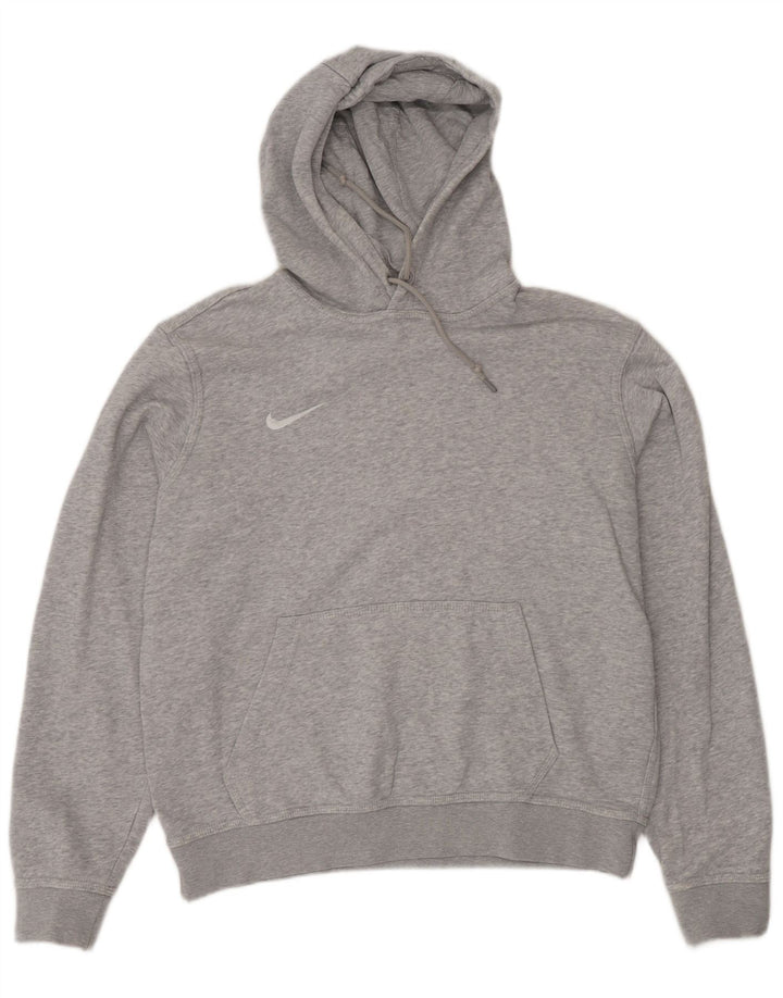Pulover Nike pentru bărbați, bumbac cu pete, gri mediu
