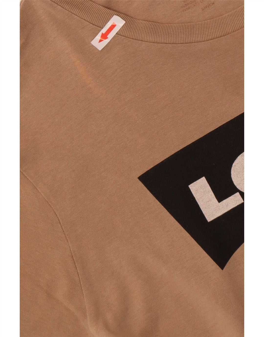 Tricou grafic pentru bărbați Levi's Top mic maro bumbac