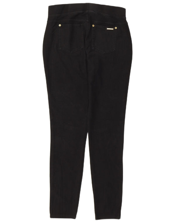 Leggings pentru femei Michael Kors UK 14, bumbac mediu negru