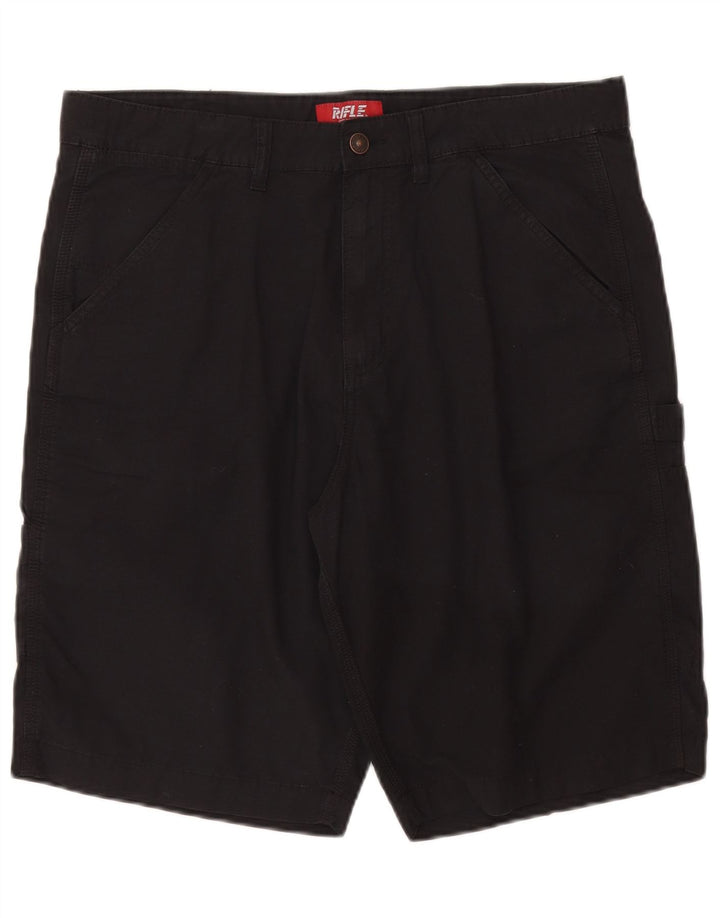 Pantaloni scurți cargo pentru bărbați Rifle IT 50 Large W36 Black