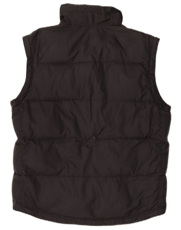 BEST COMPANY Gilet căptușit supradimensionat pentru femei UK 14 Large Black