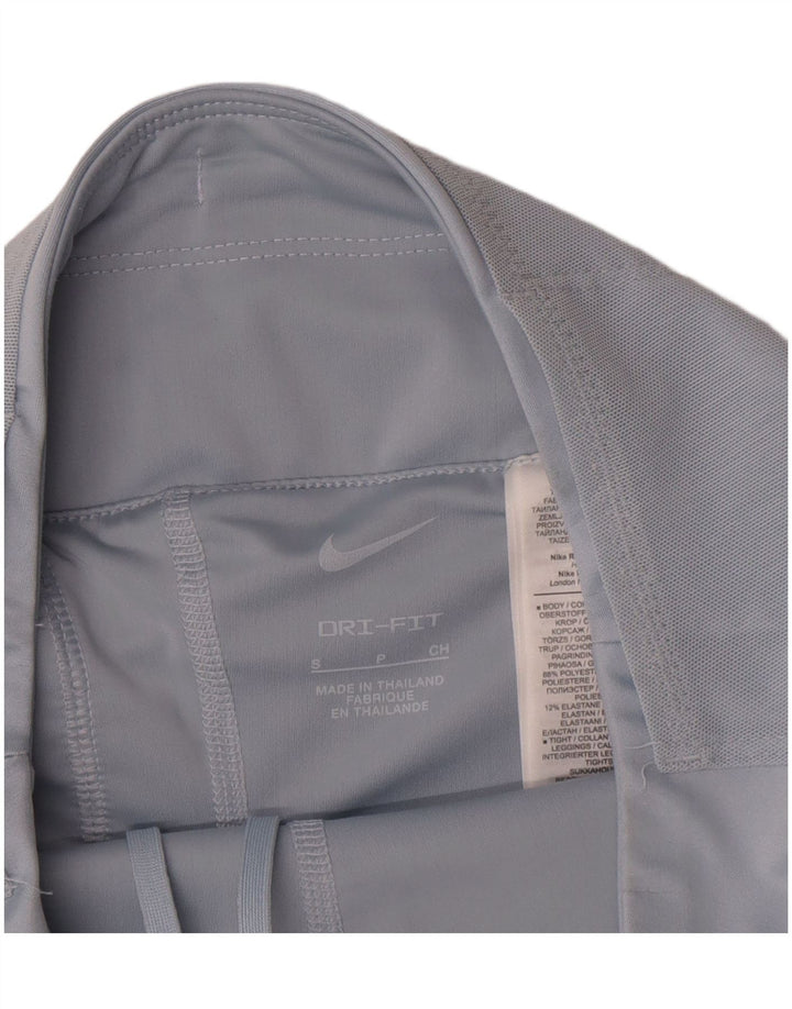 Pantaloni scurti sport Nike Dri Fit pentru femei UK 10 Small Blue Poliester
