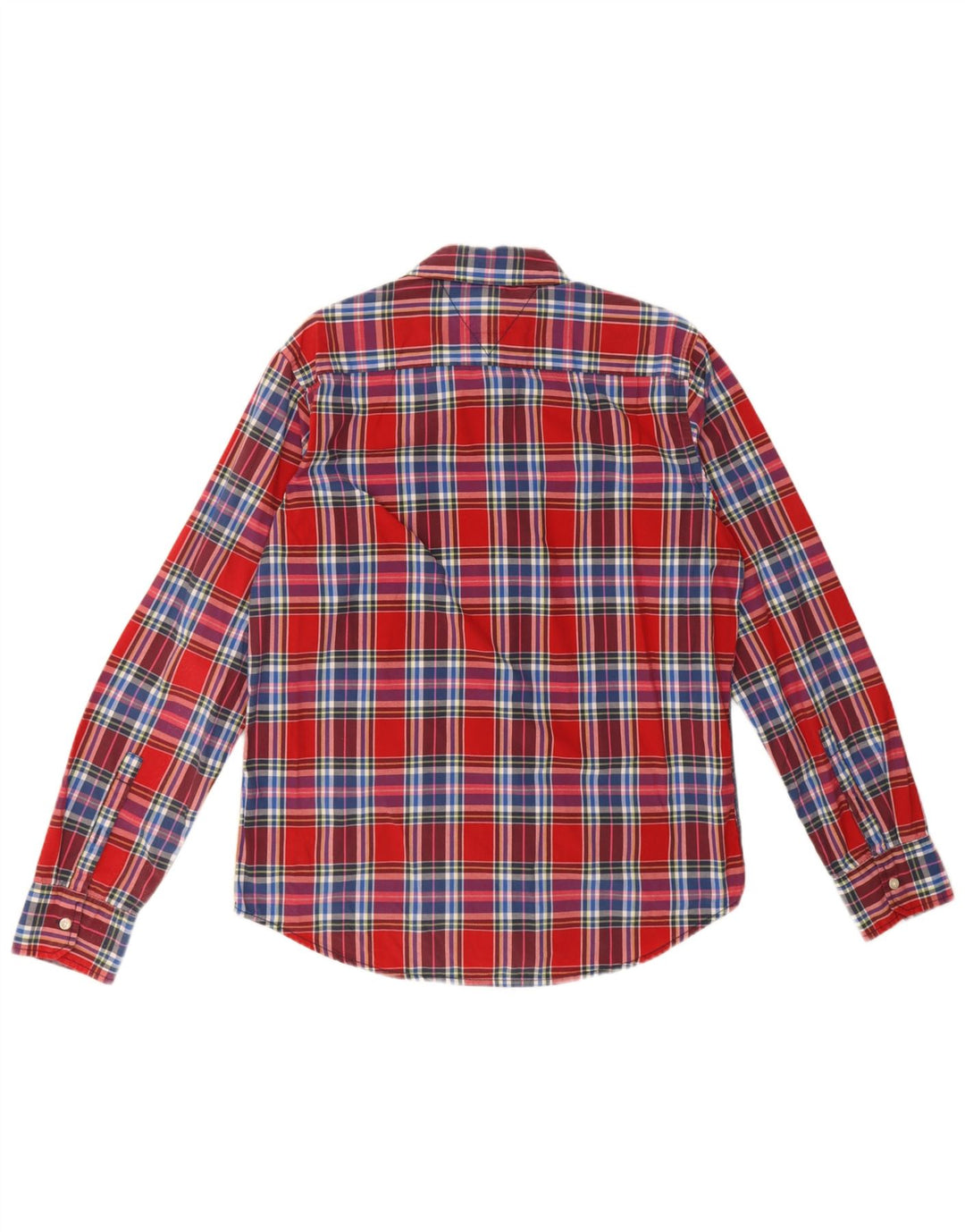 Cămașă pentru bărbați Tommy Hilfiger, mare, roșu, din bumbac