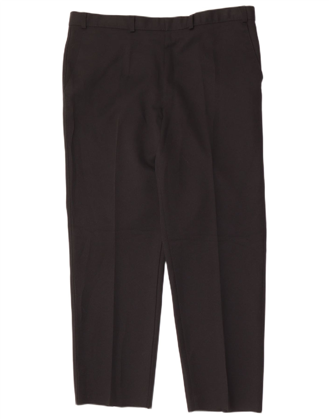 Pantaloni chino drepți pentru bărbați Marks & Spencer L38 L29 Poliester negru