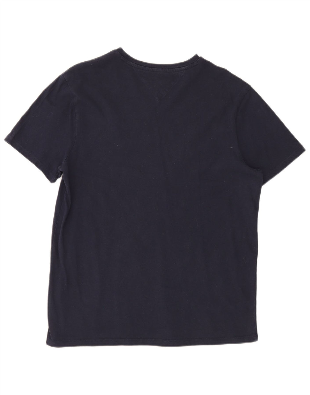 Tricou pentru bărbați Tommy Hilfiger Top mediu din bumbac bleumarin