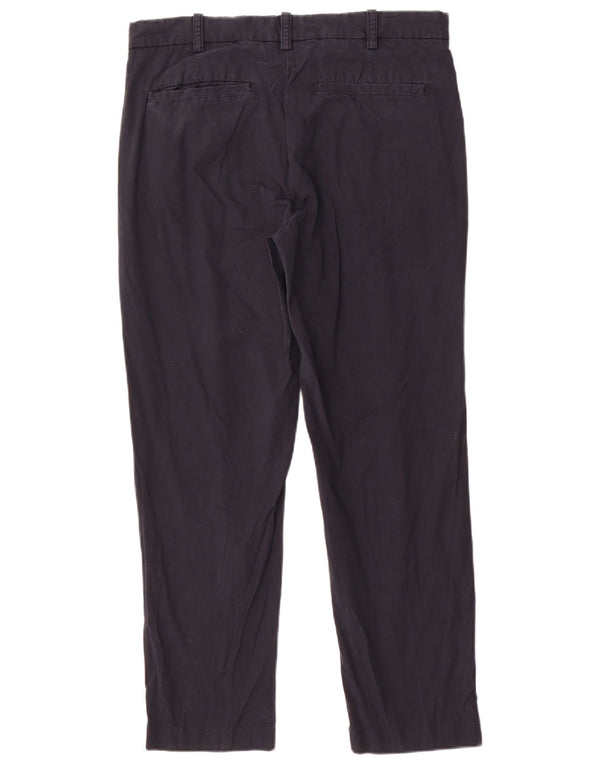 Massimo Dutti Pantaloni chino drepți pentru bărbați EU 44 VLarge W34 L29 bleumarin