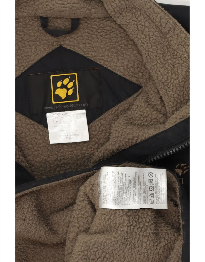 Jack Wolfskin Jack Wolfskin Windbreaker Jacket UK 12/14 Medium Black Poliester