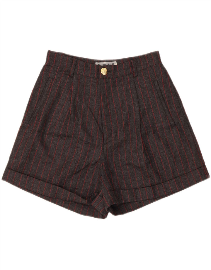 Set 2 piese Aria pentru femei la dublu piept UK 14 Medium W26 Lână cu dungi gri