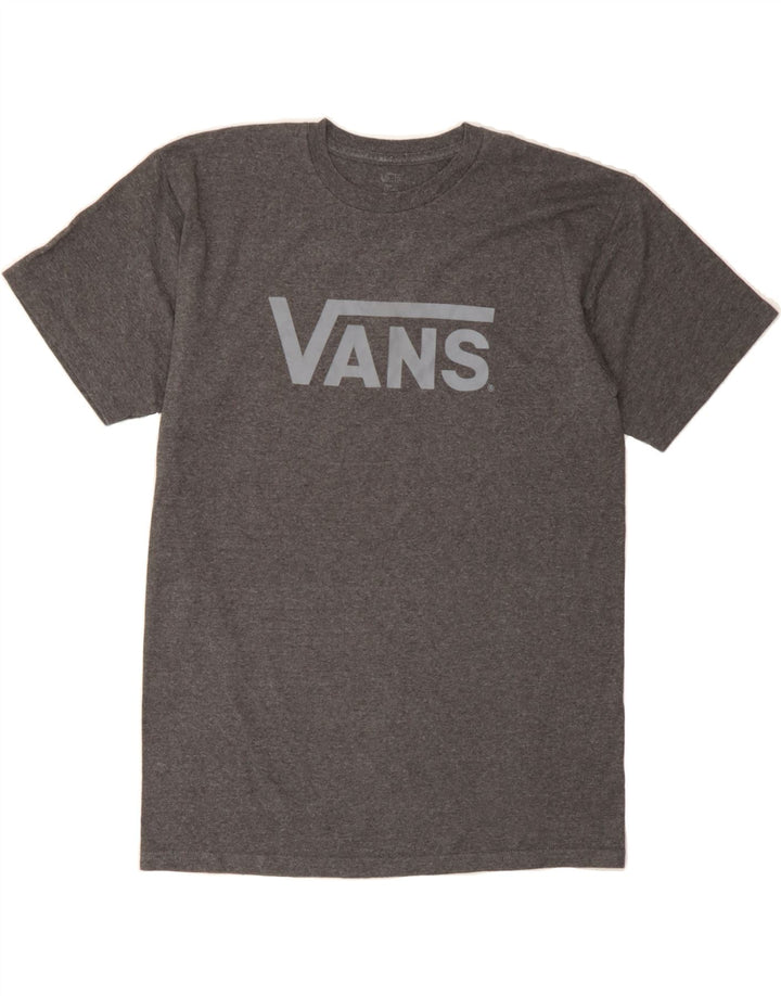 VANS Mens Graphic T-Shirt Top Medium Grey Vintage Vans and Second-Hand Vans from Messina Hembry 