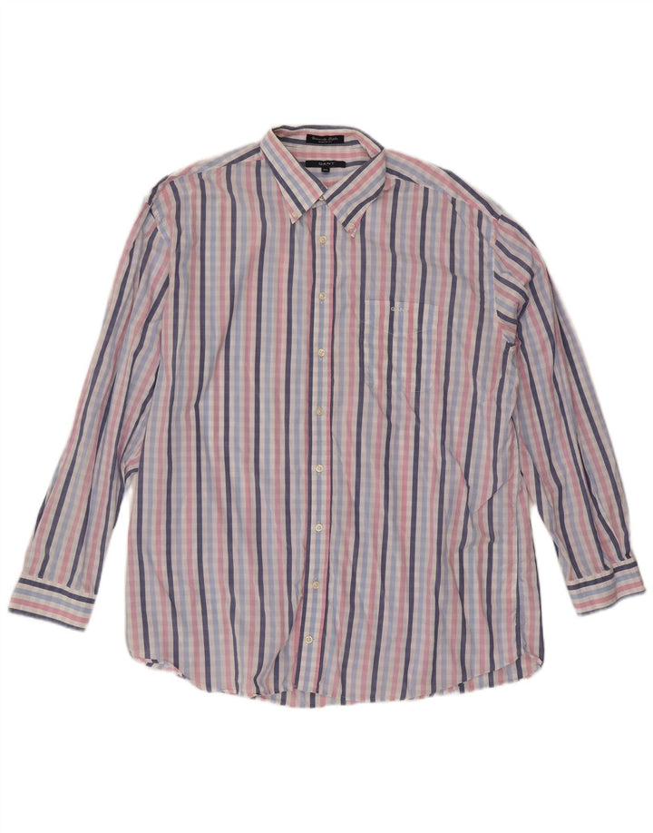Cămașă Gant pentru bărbați, cu formă regulată, 2XL, bumbac cu carouri multicolore